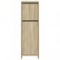 Preview: Badezimmerschrank Sonoma-Eiche 30x30x95 cm Holzwerkstoff