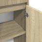 Preview: Badezimmerschrank Sonoma-Eiche 30x30x95 cm Holzwerkstoff