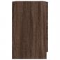 Preview: Waschbeckenunterschrank Braun Eichen-Optik 40x37x59 cm