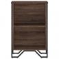 Preview: Bücherregal Braun Eichen-Optik 50x31x74,5 cm Holzwerkstoff