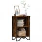 Preview: ARDEBO.de - Bücherregal Räuchereiche 50x31x74,5 cm Holzwerkstoff