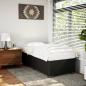 Preview: ARDEBO.de - Bettgestell Schwarz 90x190 cm Kunstleder