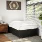 Preview: ARDEBO.de - Bettgestell Schwarz 120x190 cm Kunstleder