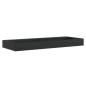 Preview: Waschbecken 120x46x11 cm Mineralguss/Marmorguss Mattschwarz