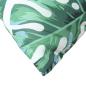 Preview: Sofakissen 4 Stk. Blattmuster 40x40 cm Stoff