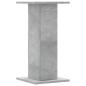 Preview: Pflanzenständer 2 Stk. Betongrau 30x30x60 cm Holzwerkstoff
