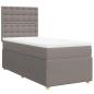 Preview: Boxspringbett mit Matratze Taupe 100x200 cm Stoff
