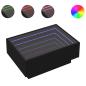 Preview: LED-Couchtisch Schwarz 70x50x30 cm Holzwerkstoff