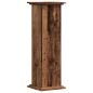 Preview: Pflanzenständer Altholz-Optik 33x33x100 cm Holzwerkstoff