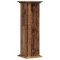 Preview: Pflanzenständer Altholz-Optik 33x33x100 cm Holzwerkstoff
