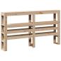 Preview: Massivholzbett ohne Matratze 150x200 cm Kiefernholz