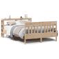 Preview: Massivholzbett ohne Matratze 150x200 cm Kiefernholz