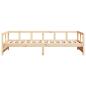 Preview: Tagesbett Natur 80x200 cm Massivholz Kiefer