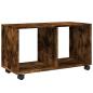 Preview: Rollschrank Räuchereiche 72x33x42,5 cm Holzwerkstoff