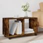 Preview: Rollschrank Räuchereiche 72x33x42,5 cm Holzwerkstoff
