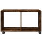 Preview: Rollschrank Räuchereiche 72x33x42,5 cm Holzwerkstoff
