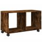 Preview: Rollschrank Räuchereiche 72x33x42,5 cm Holzwerkstoff