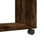 Preview: Rollschrank Räuchereiche 72x33x42,5 cm Holzwerkstoff