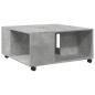 Preview: Couchtisch Betongrau 80x80x40 cm Holzwerkstoff