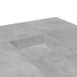 Preview: Couchtisch Betongrau 80x80x40 cm Holzwerkstoff