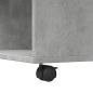 Preview: Couchtisch Betongrau 80x80x40 cm Holzwerkstoff
