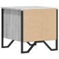 Preview: Nachttische 2 Stk. Grau Sonoma 40x41x40 cm Holzwerkstoff