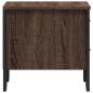 Preview: Nachttische 2 Stk. Eichen-Optik 40x41x40 cm Holzwerkstoff