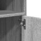Preview: Rollschrank Grau Sonoma 60x48x81 cm Holzwerkstoff