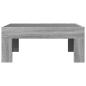 Preview: Couchtisch mit Infinity-LED Grau Sonoma 70x50x30 cm