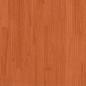 Preview: Massivholzbett ohne Matratze Wachsbraun 100x200 Kiefernholz