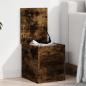 Preview: ARDEBO.de - Truhe Räuchereiche 30x35x35 cm Holzwerkstoff