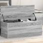 Preview: ARDEBO.de - Truhe Grau Sonoma 90x35x35 cm Holzwerkstoff