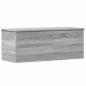 Preview: Truhe Grau Sonoma 90x35x35 cm Holzwerkstoff