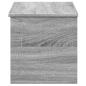 Preview: Truhe Grau Sonoma 90x35x35 cm Holzwerkstoff