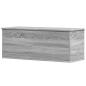 Preview: Truhe Grau Sonoma 90x35x35 cm Holzwerkstoff