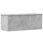 Preview: Truhe Betongrau 90x35x35 cm Holzwerkstoff