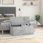 Preview: Truhe Betongrau 90x35x35 cm Holzwerkstoff