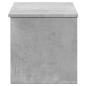 Preview: Truhe Betongrau 90x35x35 cm Holzwerkstoff