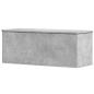 Preview: Truhe Betongrau 90x35x35 cm Holzwerkstoff