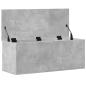 Preview: Truhe Betongrau 90x35x35 cm Holzwerkstoff