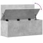 Preview: Truhe Betongrau 90x35x35 cm Holzwerkstoff