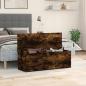 Preview: Truhe Räuchereiche 102x35x35 cm Holzwerkstoff