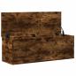 Preview: Truhe Räuchereiche 102x35x35 cm Holzwerkstoff