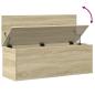 Preview: Truhe Sonoma-Eiche 102x35x35 cm Holzwerkstoff