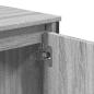 Preview: Waschbeckenunterschrank Grau Sonoma 60x35x60 cm Holzwerkstoff