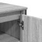 Preview: Waschbeckenunterschrank Grau Sonoma 91x35x60 cm Holzwerkstoff