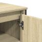 Preview: Waschbeckenunterschrank Sonoma-Eiche 91x35x60 cm Holzwerkstoff