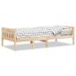 Preview: Kinderbett ohne Matratze 75x190 cm Massivholz Kiefer
