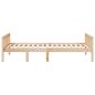 Preview: Kinderbett ohne Matratze 75x190 cm Massivholz Kiefer
