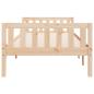 Preview: Kinderbett ohne Matratze 75x190 cm Massivholz Kiefer
